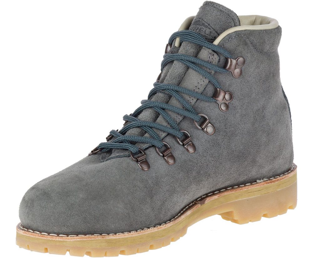 Merrell Støvler Herre - Wilderness Usa Suede - Grå - RDT097312